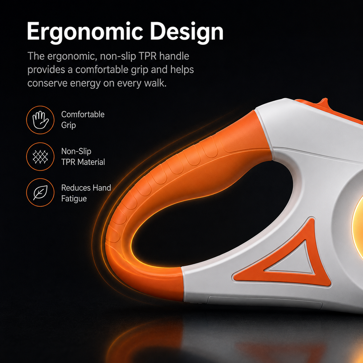 WagLight LED Safety Retractable Leash