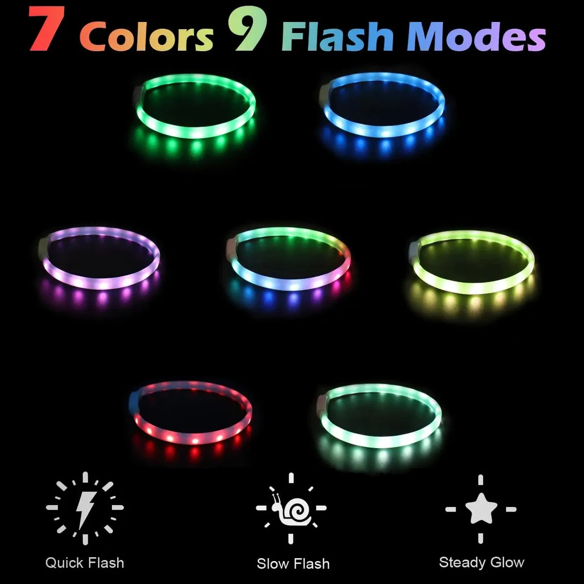 WagLight LED Safety Collar