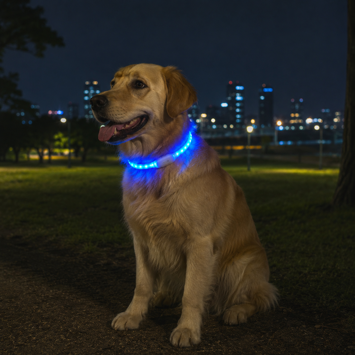 WagLight LED Safety Collar