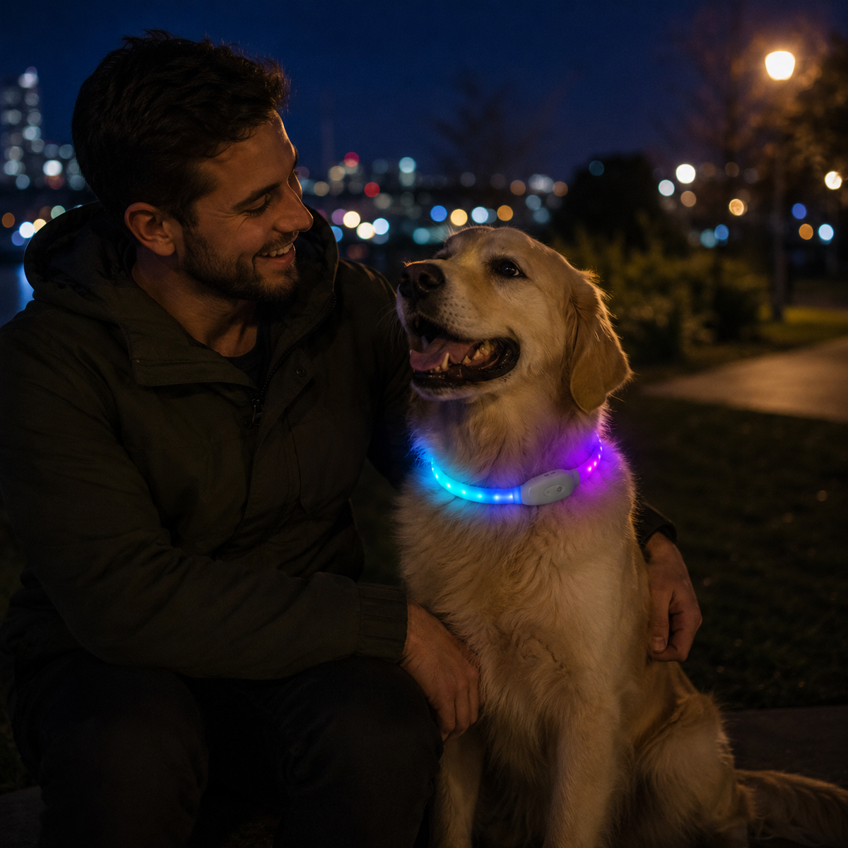 WagLight LED Safety Collar